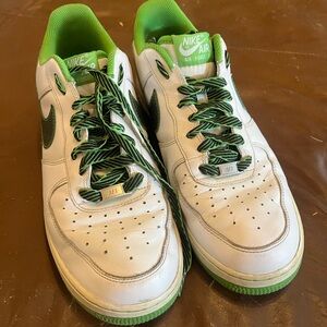 Nike Air Force 1 '07 Low "Candy Apple" White Chlorophyll